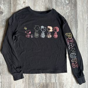 Charlie Brown Peanuts Long Sleeve T